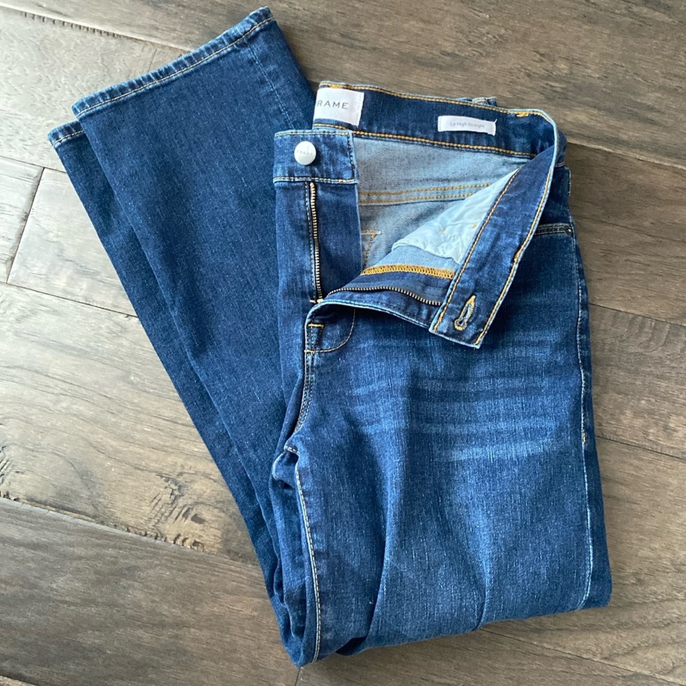 COPY - FRAME Le High Straight jeans (27” inseam)